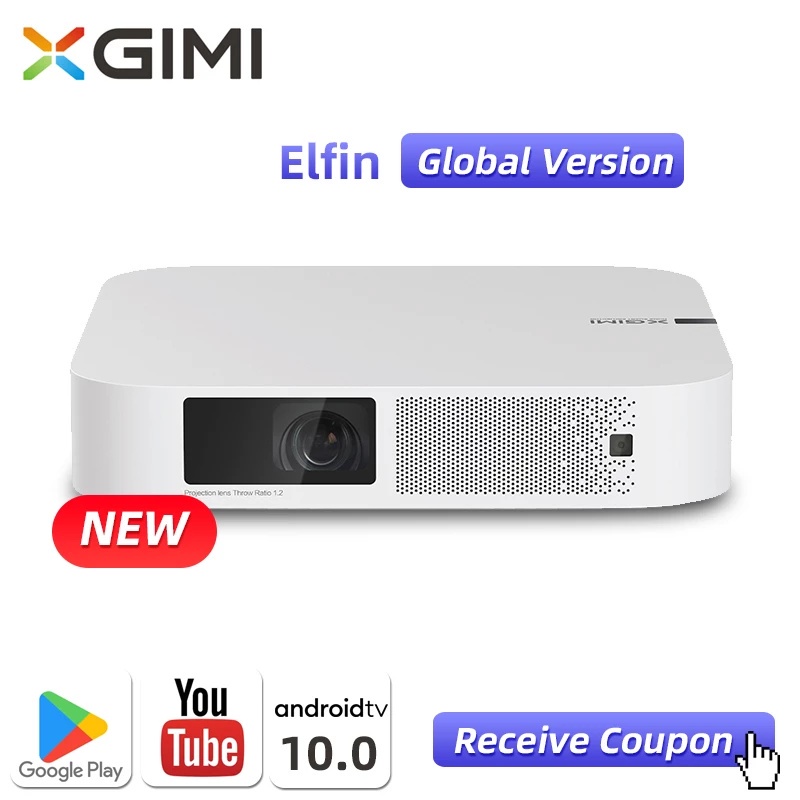 Máy chiếu thông minh XGIMI Elfin bản quốc tế FHD 800 Lument Android TV10 thumbnail
