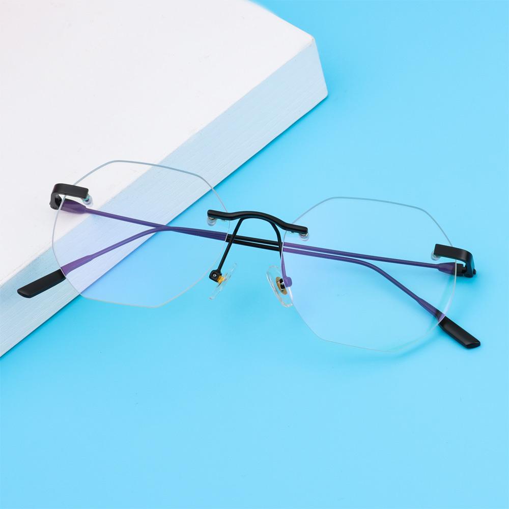 Mắt Kính Chống Ánh Sáng Xanh Siêu Nhẹ Kiểu Dáng Vintage