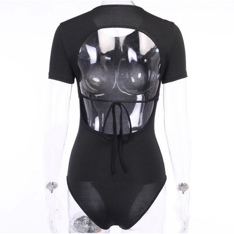 ADORABLE BODYSUIT ĐEN HỞ LƯNG TAY NGẮN 🥰🥰🥰 | BigBuy360 - bigbuy360.vn