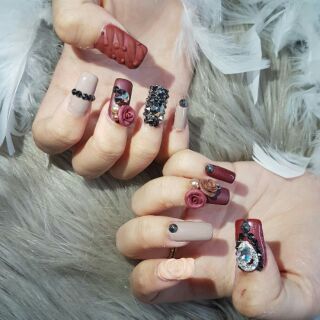 Combo phụ liệu nail kim trang