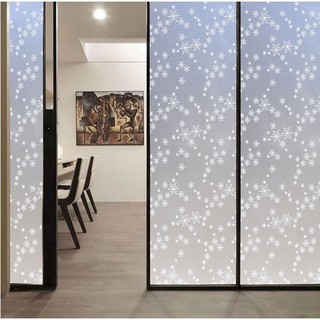 Combo 5m giấy dán kính tuyết trắng