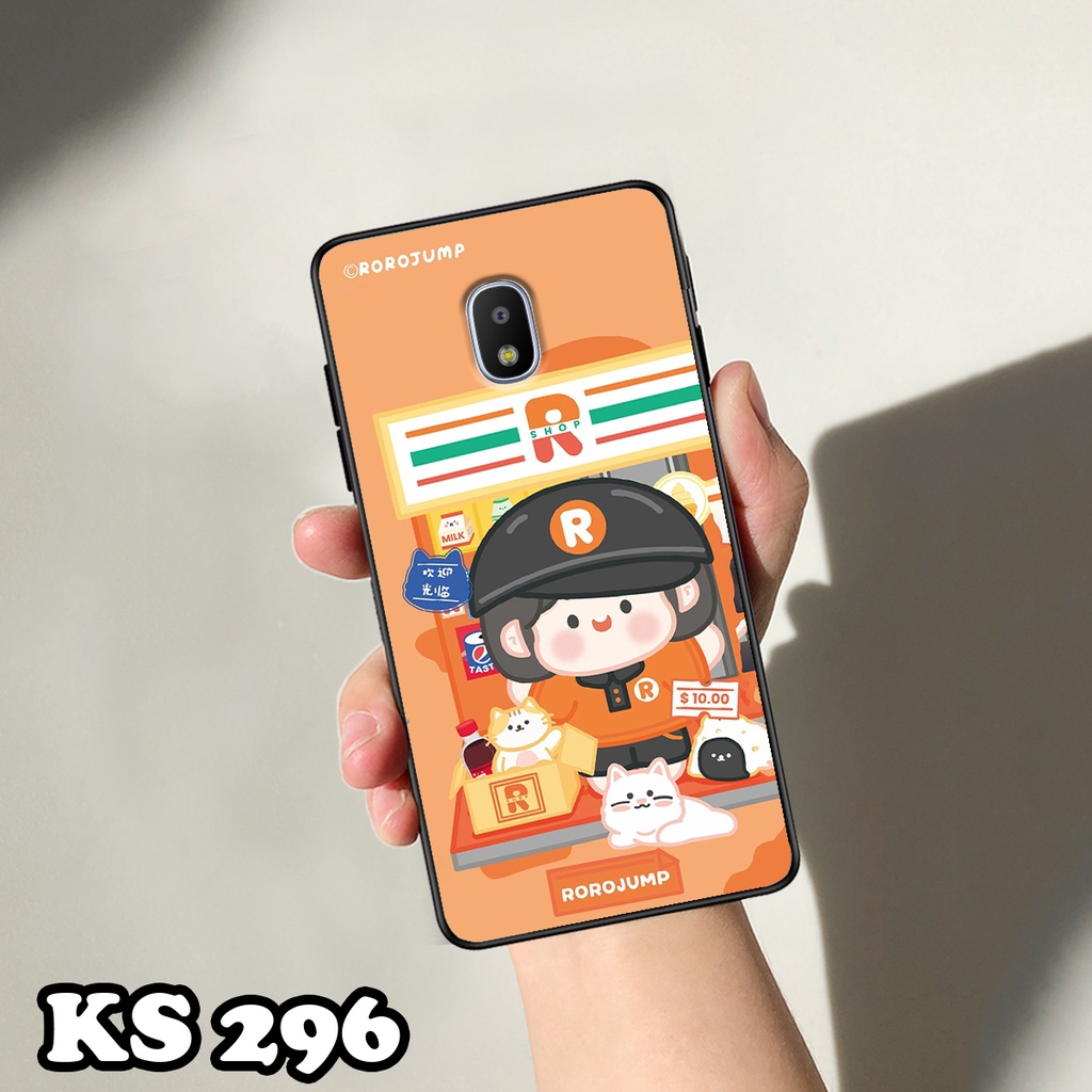 Ốp lưng Samsung J5 Prime - J5 Pro - J5 2015 - J5 2016 - Ốp Samsung in hình Ngân hà &amp; Roro Jumb - Lưng nhám viền TPU