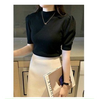 Áo len tay lỡ cổ 5 phân