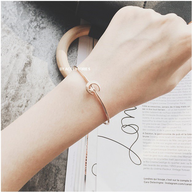 Vòng tay titan trăng sao sailor moon không gỉ WB191202