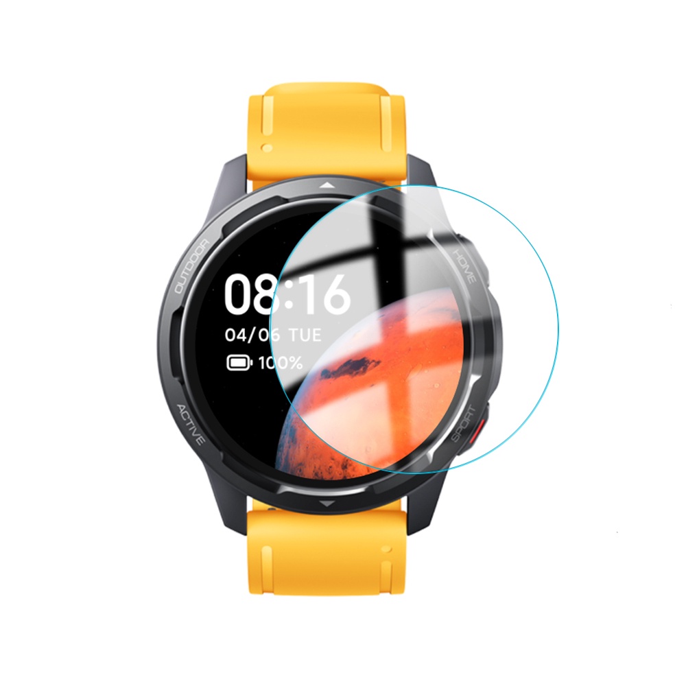 Kính Cường Lực HD Trong Suốt Chống Trầy Xước Bảo Vệ Mặt Đồng Hồ Thông Minh Xiaomi Mi Watch S1 Active
