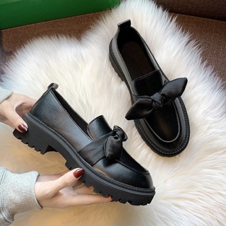 (sale sốc) Giày đốc nữ da bóng ,da lỳ phối nơ to xả size 40