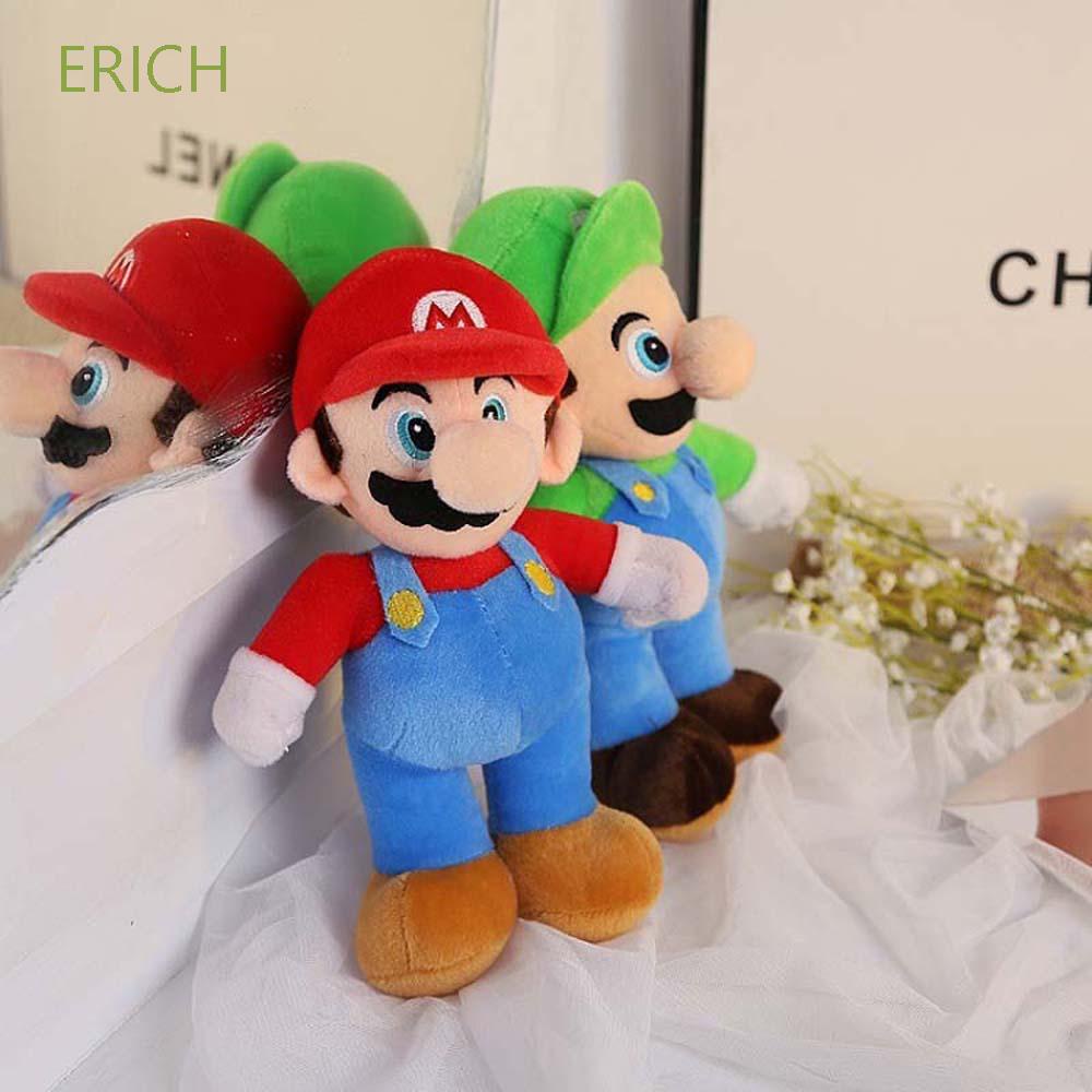 Thú Nhồi Bông Hình Super Mario Đáng Yêu 25cm Đồ Chơi Nhồi Bông Mềm Hình Mario Nhiều Màu