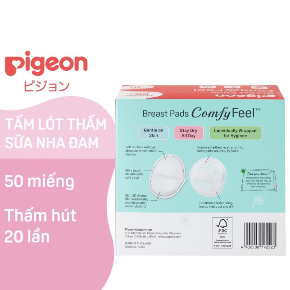 Tấm Lót Thấm Sữa Nha Đam Pigeon 12 miếng/30 miếng