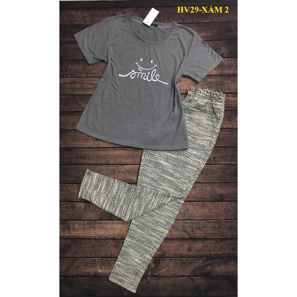 [GIÁ HỦY DIỆT] Đồ bộ thun dày mặc nhà | BigBuy360 - bigbuy360.vn