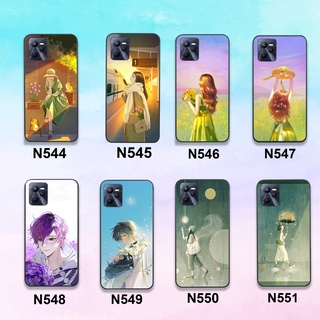 Ốp Realme C35 hình cô gái , chàng trai mùa thu nhẹ nhàng dễ thương trẻ trung