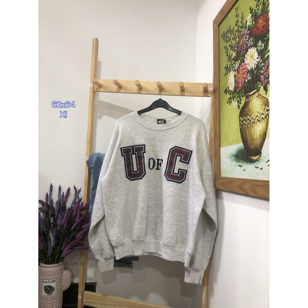 Áo sweater Mỹ 2hand oversize, áo sweater chất nỉ dài tay unisex form chuẩn phù hợp cho mọi lứa tuổi (mẫu ngẫu nhiên)