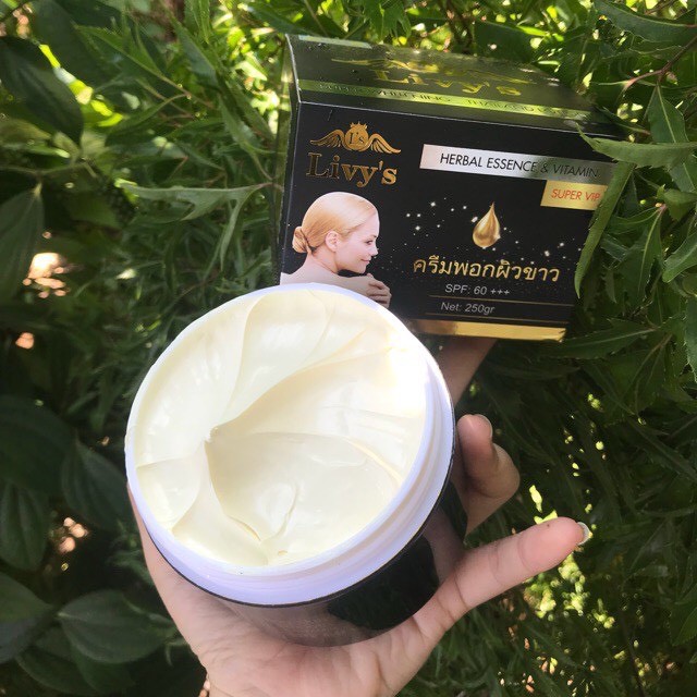 KEM DƯỠNG DA BODY LIVY ĐEN THÁI LAN SÁNG HỒNG TỰ NHIÊN
