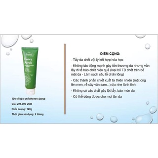 TẨY TẾ BÀO CHẾT RIORI - HONEY SCRUB