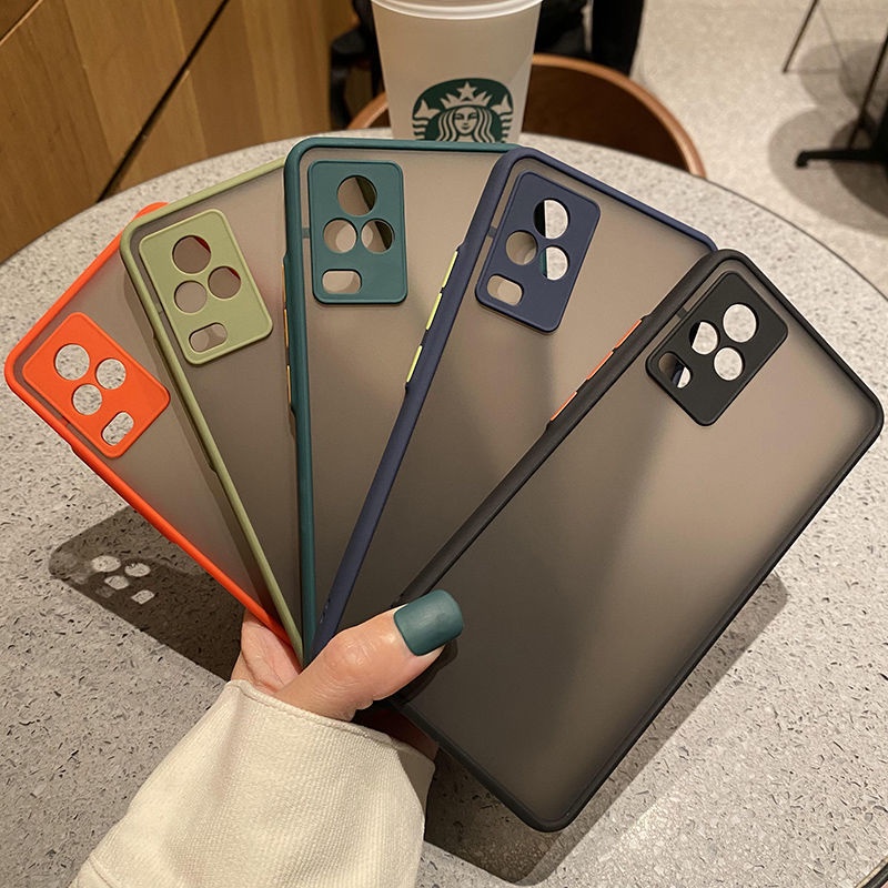 Ốp Lưng Nhám Chống Sock, Va Đập Bảo Vệ Camera Cho OPPO A54 A55 A74 A76 A91 A93 A94 A95 A96