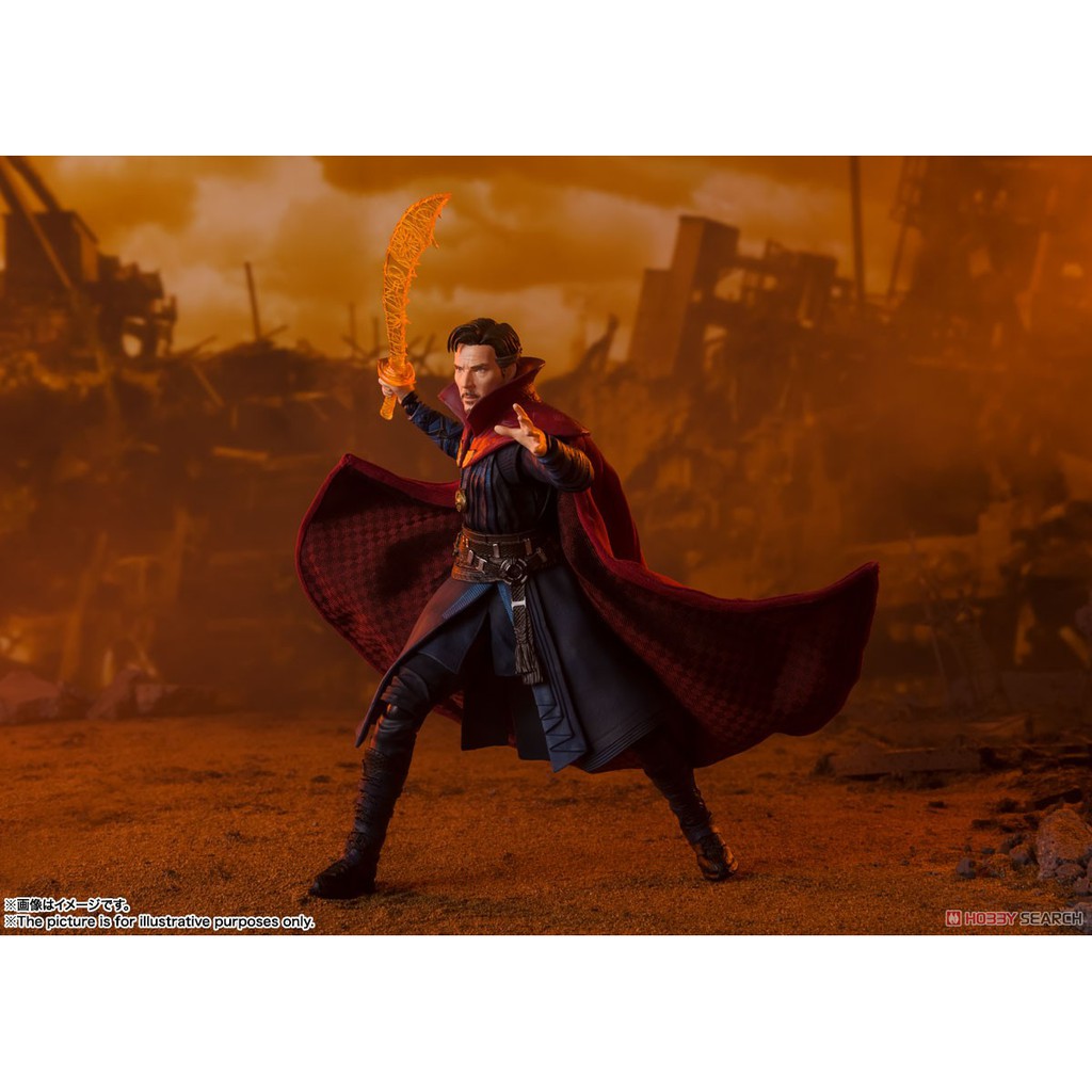 MÔ HÌNH NHÂN VẬT SHF Doctor Strange Battle On Titan Edition (Avengers: Infinity Wars)