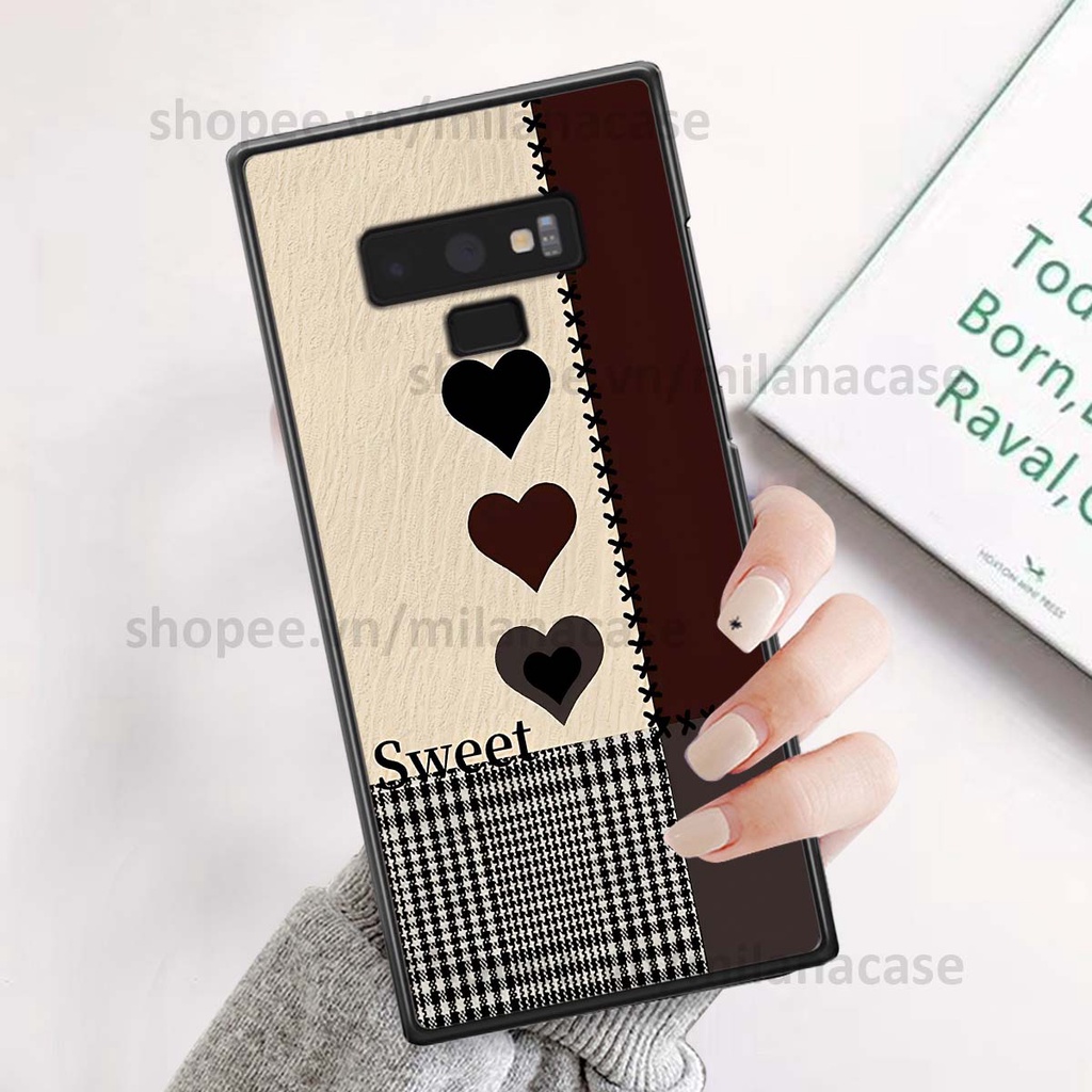 Ốp Samsung Note 9 hình trái tim be love tình yêu siêu đẹp, cá tính, thời trang