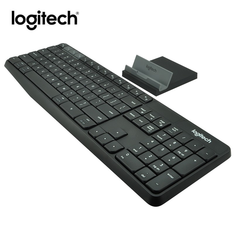 Bàn Phím Không Dây Bluetooth Logitech K375s Và Giá Đỡ Điện Thoại/BH Chính Hãng