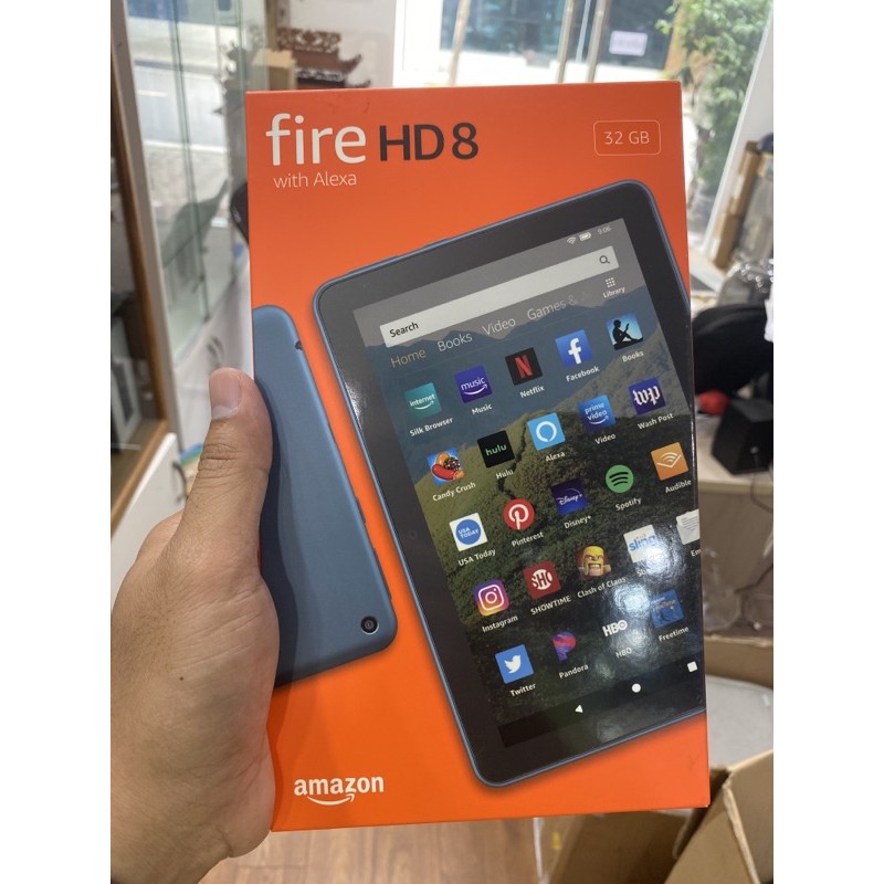 MÁY TÍNH BẢNG KINDLE FIRE HD8 10th- 32G- 2020 | BigBuy360 - bigbuy360.vn