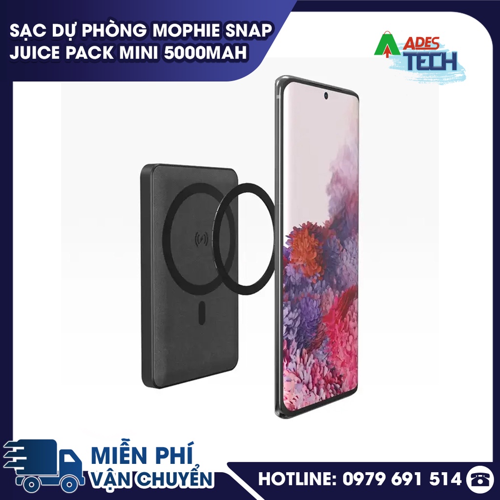 Sạc dự phòng Mophie Snap+ Juice Pack Mini 5000mAh Mới 100% chính hãng