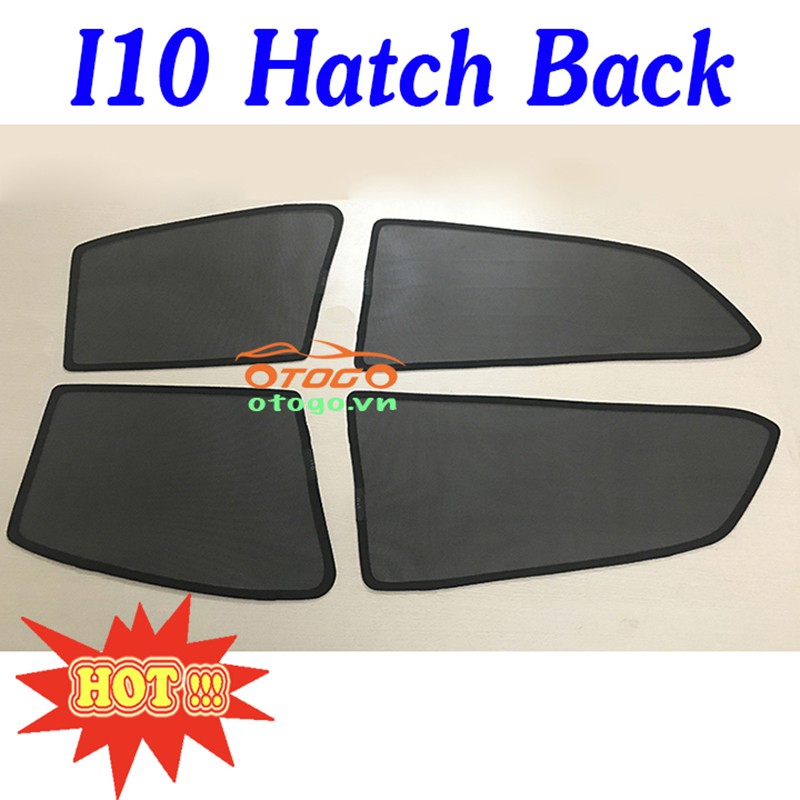 Bộ rèm chắn nắng nam châm xe Hyundai i10 Hatchback 2014-2020, 2021-2023 chống nắng hiệu quả