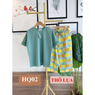[ XẢ KHO] Đồ Bộ mặc nhà hình hoa quả