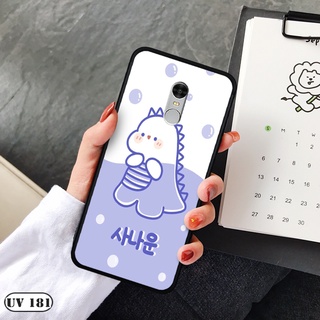 Ốp lưng  Xiaomi Redmi Note 4X / Note 4 - Lưng nhám viền dẻo in 2D