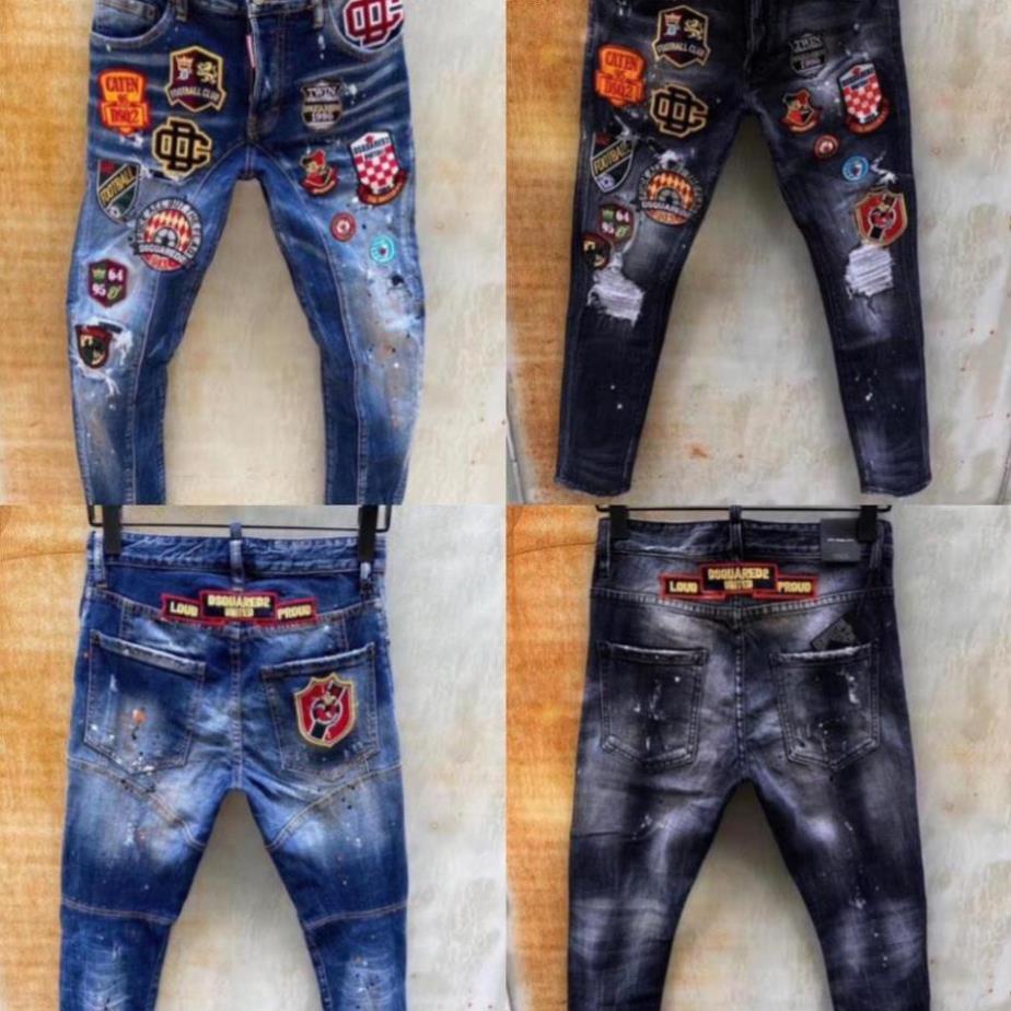 12.12 SALE ĐỈNH CAO 𝐂𝐇Ấ𝐓 🌺 SALE ✨ Quần côn nam dsq Vá nhiều logo đẹp . . . . . ! new : . .. * . ' . .