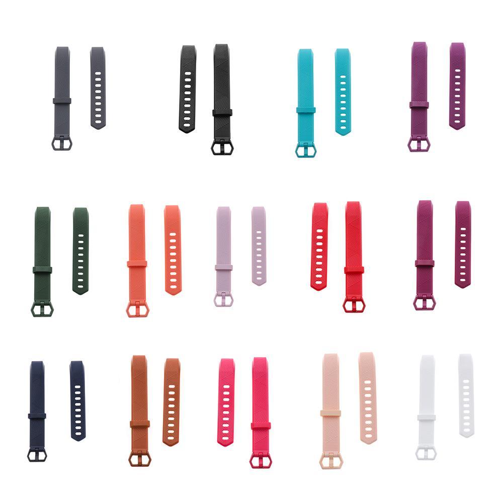 JONYE Dây Đeo Thay Thế Chất Liệu Silicon Màu Trơn Cho Fitbit Alta / Fitbit Alta HR