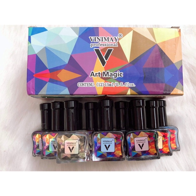 cồn loang vinimay 12 màu ( chuẩn chính hãng) .
