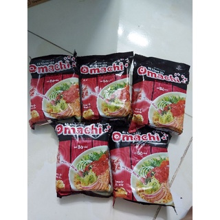 Compo 5 gói mì khoai tây Omachi xốt BÒ hầm