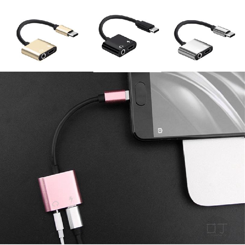 Cáp Chuyển Đổi 2 Trong 1 Type-C Lightning Sang 3.5mm 524