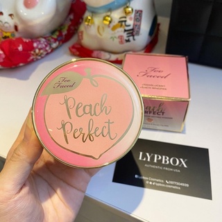 OFF 60% PHẤN PHỦ TOO FACED PEACH PERFECT MATTIFYING LOOSE SETTING POWDER