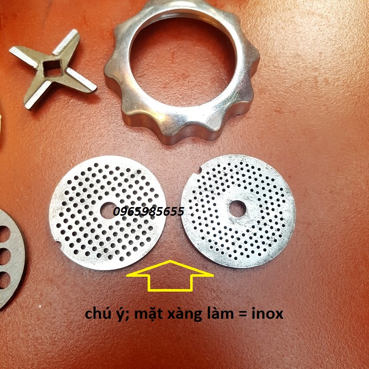 máy làm cám chim - cối xay thịt đùn cám chim mặt xàng inox loại xịn dùng làm thức ăn cho chim chào mào,khướu,khuyên