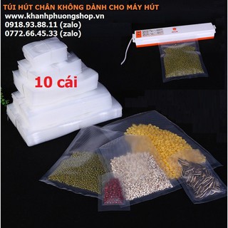 túi hút chân không - túi hút chân không thực phẩm