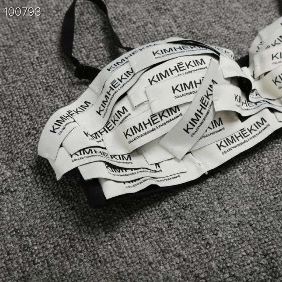 Kimhekim 2021 New Logo Label Strap Seamless Underwear High Quality Vest Bra