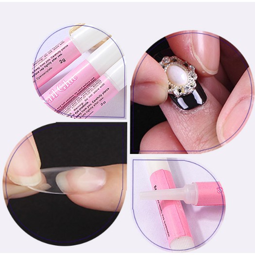 Keo gắn móng giả 2g (Sỉ 1,5k)