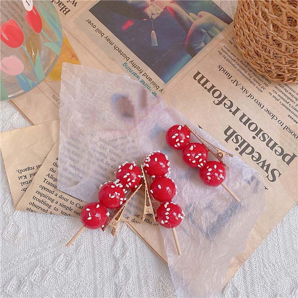 Kẹp Tóc Hình Trái Bầu Vui Nhộn Phong Cách Hàn Quốc Cho Nữ