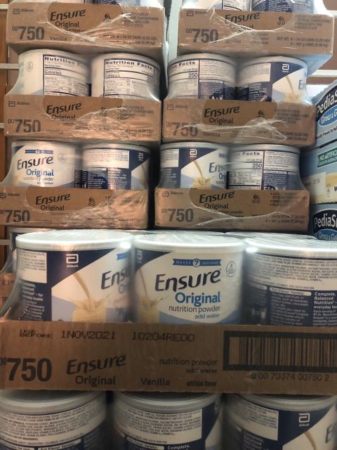 Sữa Bột Ensure Original Nutrition Powder 397g  Mỹ  có thêm nhiều thành phần dưỡng chất
