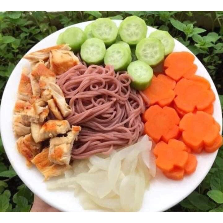 [FREESHIP] Bún gạo lứt ĐỎ & ĐEN eatclean Hoàng Minh gói 500g | BigBuy360 - bigbuy360.vn