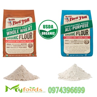 Bột mì nguyên cám/Bột mì đa dụng hữu cơ Bob's Red Mill [ túi zip 500g - 1kg ]