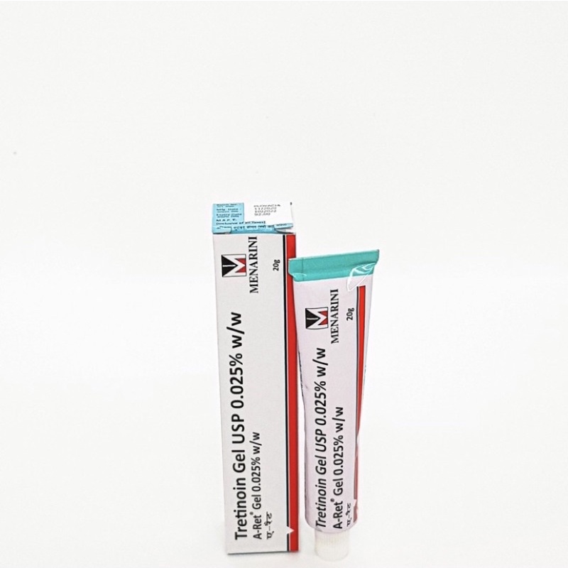 Tretinol Gell USP 0.025-0.05-0.1 hỗ trợ giảm mụn , trẻ hoá da