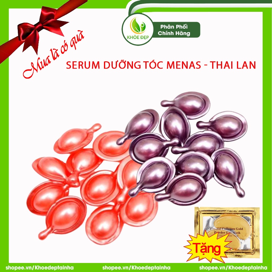 SERUM dưỡng tóc ,viên  MENAS - THÁI LAN