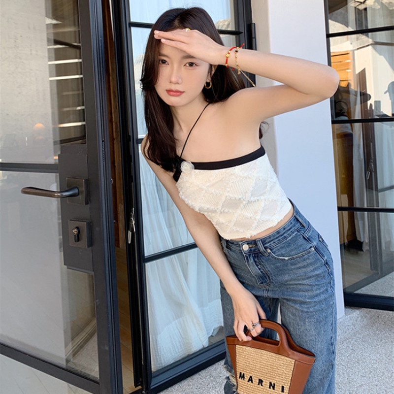 Áo Hai Dây Thiết Kế Quyến Rũ Thời Trang Mùa Hè Cho Nữ