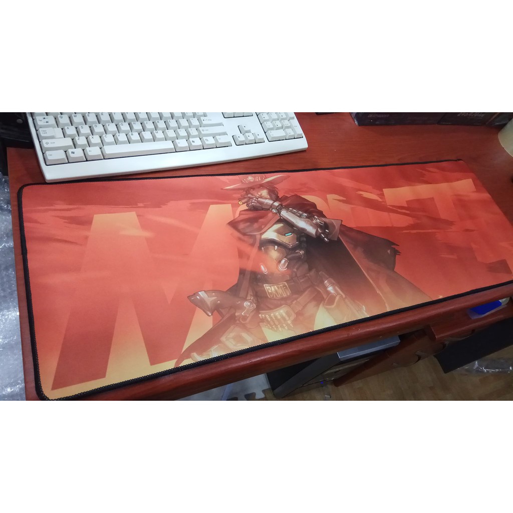 ✅ Bàn Di Chuột Game cỡ lớn Full (Bàn Phím + Chuột) BIG SiZE OVERWATCH REAPER 🔚