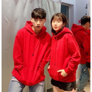 Áo hoodie nỉ ngoại trơn nhiều màu