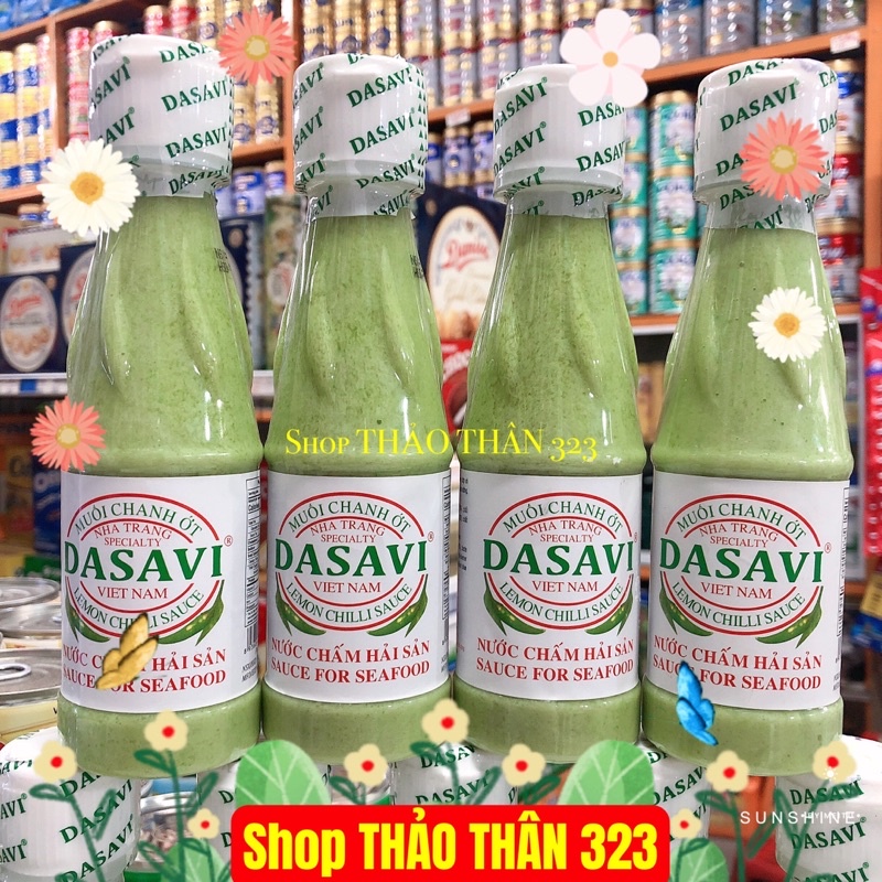 Muối Chanh Ớt DASAVI - Nước Chấm Hải Sản Dasavi 260g