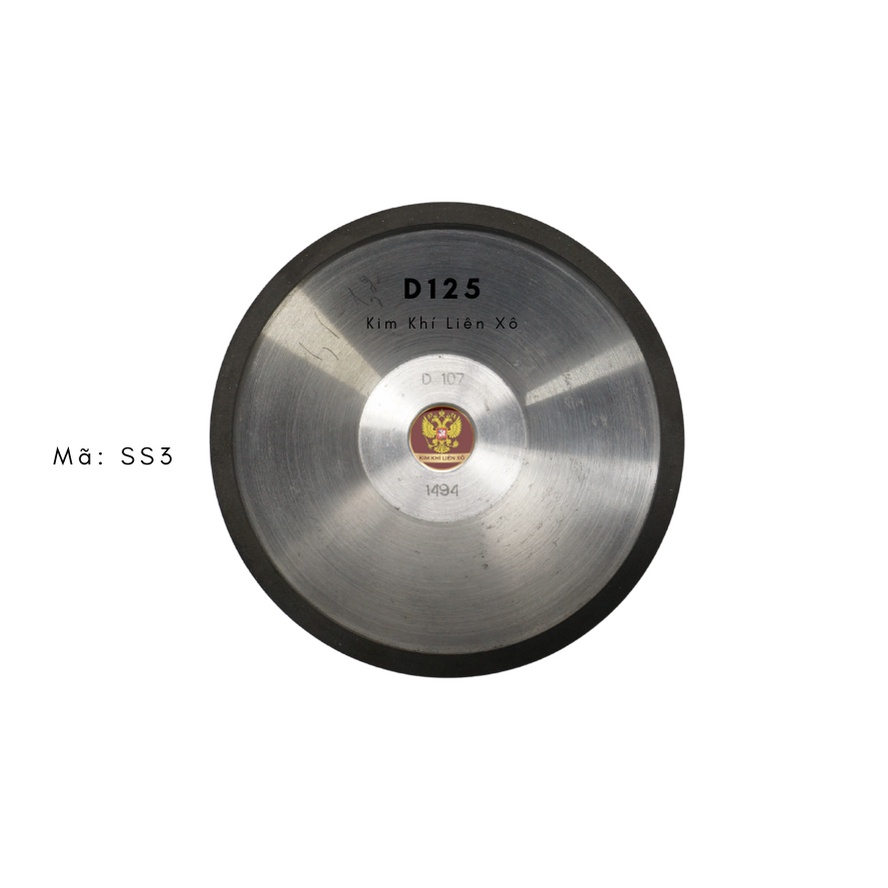 Đá mài chén kim cương D125mm Liên Xô