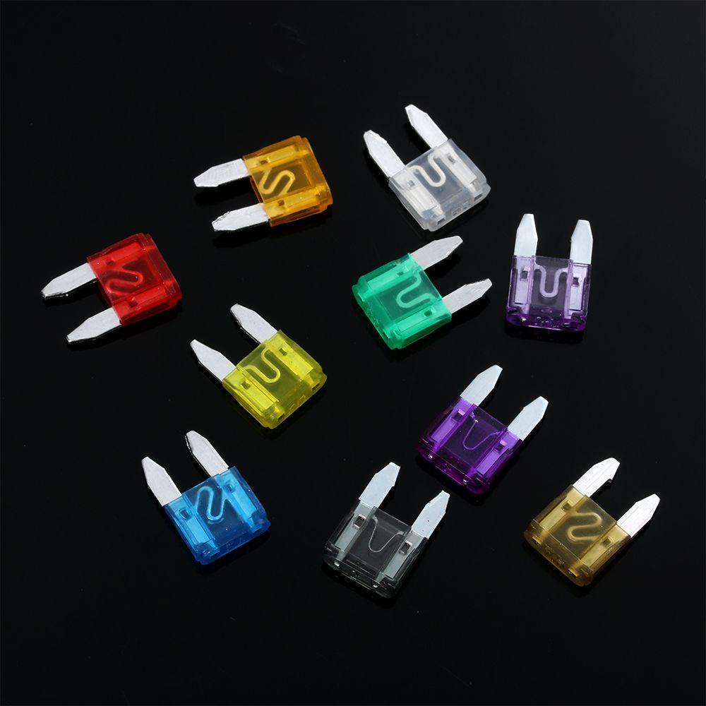 100 Cầu Chì Lưỡi Mini Cho Xe Hơi
