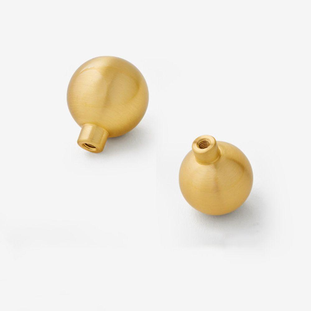 KUNHEV Tay Nắm Cửa Tủ Hình Hoa Mẫu Đơn Đính Hạt Cườm Đơn Giản