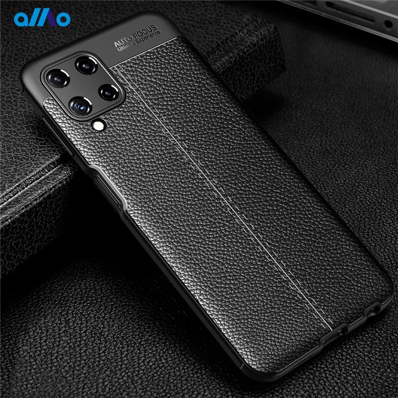 Ốp Lưng Silicone Phối Da Cho Samsung Galaxy A22 5g Samsung A22 4g Samsung Galaxy A22 5g 4g